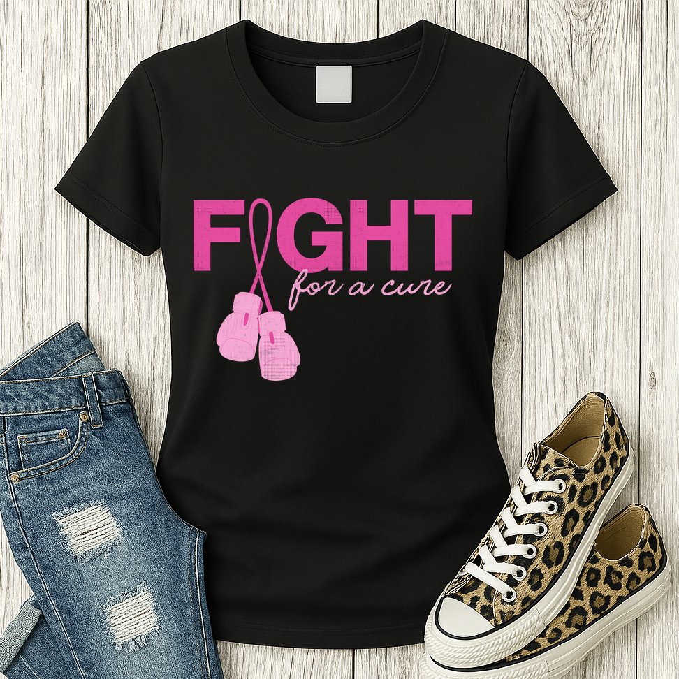 Breast Cancer Fight For A Cure Womens T-Shirt