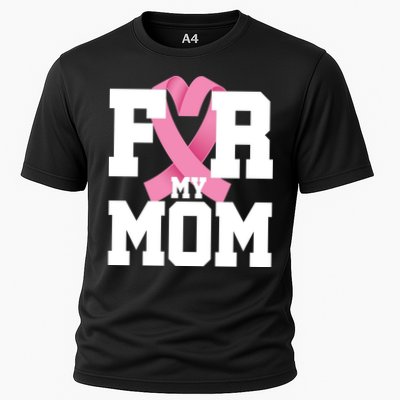 Breast Cancer For My Mom Cooling Performance Crew T-Shirt