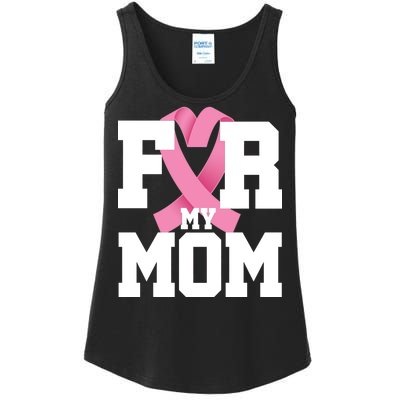 Breast Cancer For My Mom Ladies Essential Tank