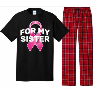 Breast Cancer For My Sister Pajama Set