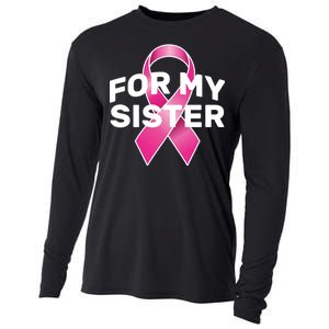 Breast Cancer For My Sister Cooling Performance Long Sleeve Crew