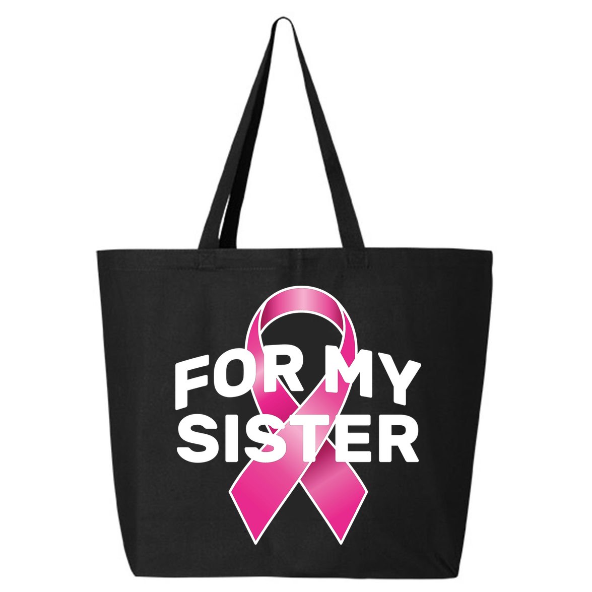 Breast Cancer For My Sister 25L Jumbo Tote