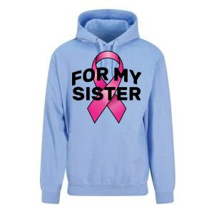 Breast Cancer For My Sister Unisex Surf Hoodie