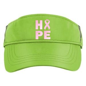 Breast Cancer Hope Fight Logo Adult Drive Performance Visor