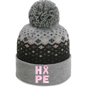 Breast Cancer Hope Fight Logo The Baniff Cuffed Pom Beanie