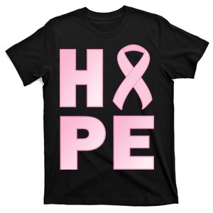 Breast Cancer Hope Fight Logo T-Shirt