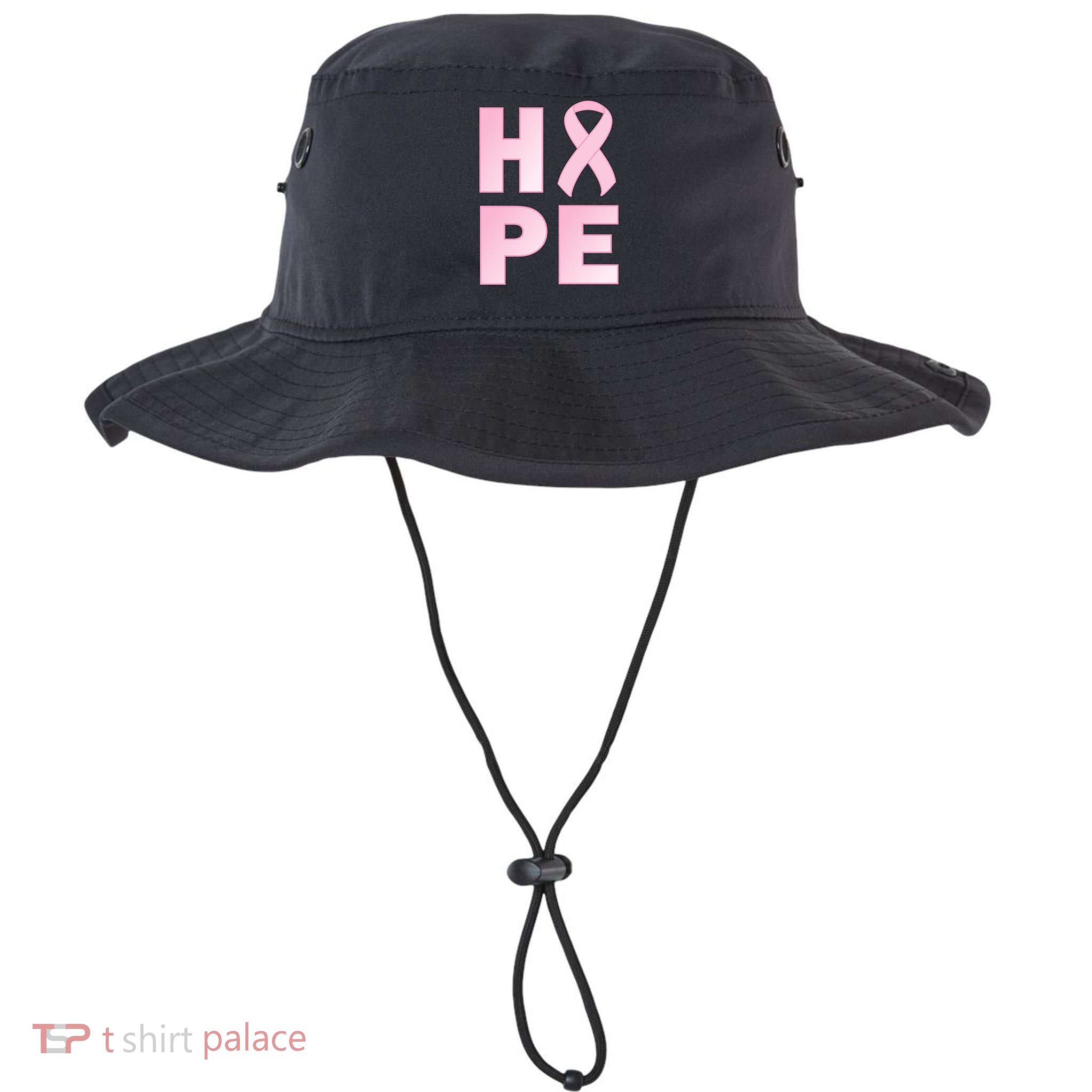 Breast Cancer Hope Fight Logo Bucket Hat