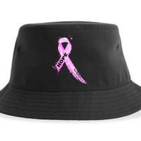 Breast Cancer Hope Ribbon Sustainable Bucket Hat