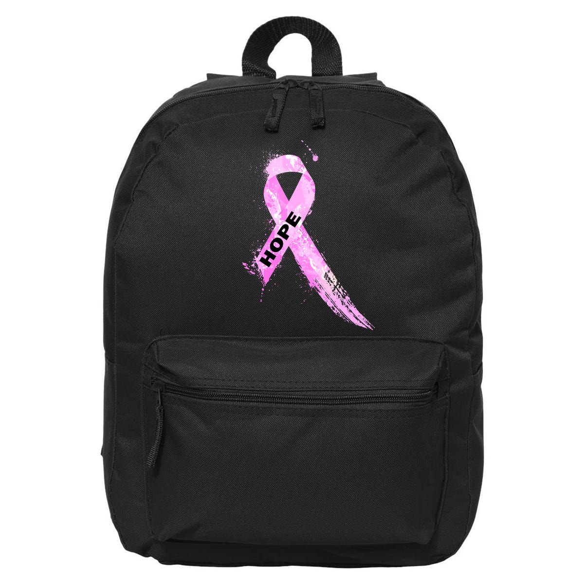 Breast Cancer Hope Ribbon 16 in Basic Backpack