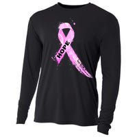 Breast Cancer Hope Ribbon Cooling Performance Long Sleeve Crew