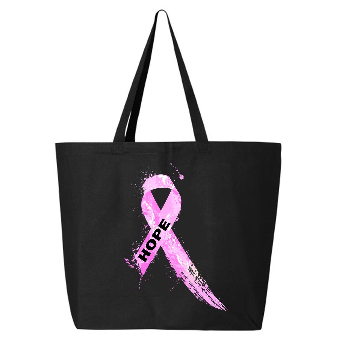 Breast Cancer Hope Ribbon 25L Jumbo Tote