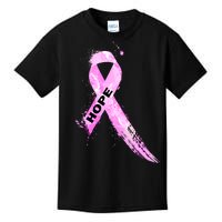 Breast Cancer Hope Ribbon Kids T-Shirt