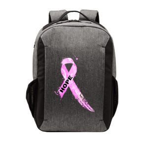 Breast Cancer Hope Ribbon Vector Backpack