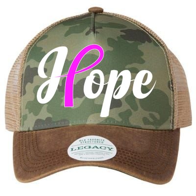 Breast Cancer Hope Ribbon Tribute Logo Legacy Tie Dye Trucker Hat