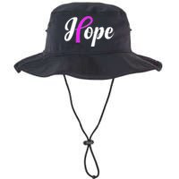 Breast Cancer Hope Ribbon Tribute Logo Legacy Cool Fit Booney Bucket Hat