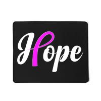 Breast Cancer Hope Ribbon Tribute Logo Mousepad