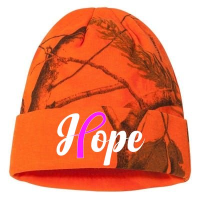 Breast Cancer Hope Ribbon Tribute Logo Kati Licensed 12" Camo Beanie