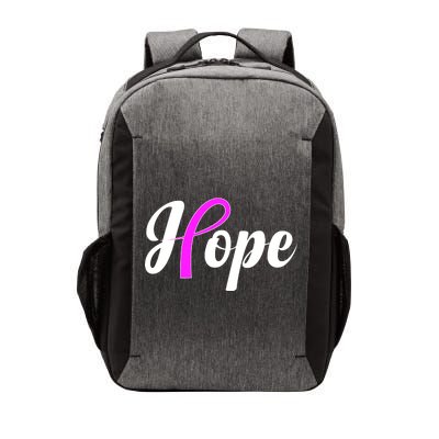 Breast Cancer Hope Ribbon Tribute Logo Vector Backpack