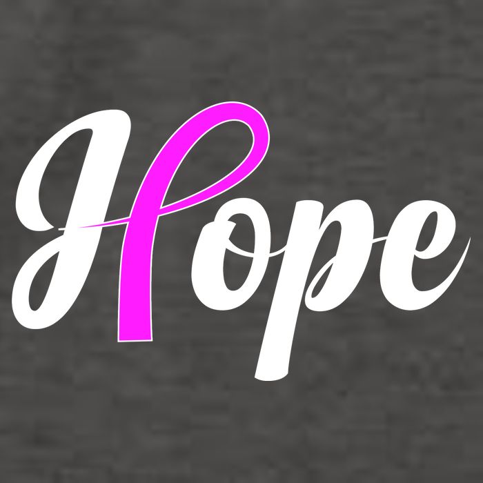 Breast Cancer Hope Ribbon Tribute Logo Vector Backpack
