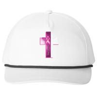 Breast Cancer I Can Do All Thing Through Christ Snapback Five-Panel Rope Hat