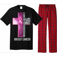 Breast Cancer I Can Do All Thing Through Christ Pajama Set