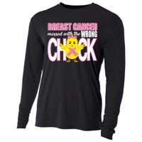 Breast Cancer Messed With The Wrong Chick Cooling Performance Long Sleeve Crew