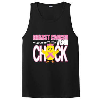 Breast Cancer Messed With The Wrong Chick PosiCharge Competitor Tank