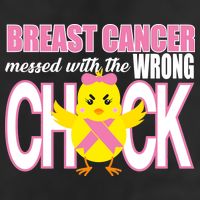 Breast Cancer Messed With The Wrong Chick Golf Towel