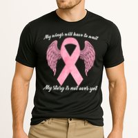 Breast Cancer My Wings Will Have To Wait Cooling Performance Crew T-Shirt