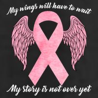 Breast Cancer My Wings Will Have To Wait 11oz C Handle Ceramic Mug