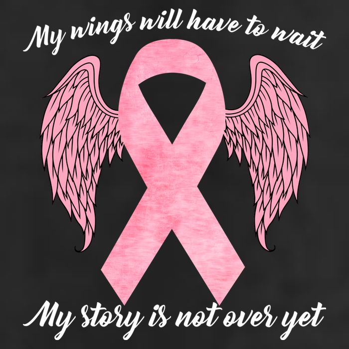 Breast Cancer My Wings Will Have To Wait 11oz C Handle Ceramic Mug