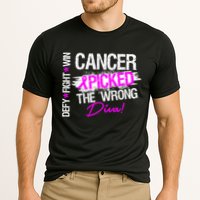 Breast Cancer Picked The Wrong Diva Cooling Performance Crew T-Shirt