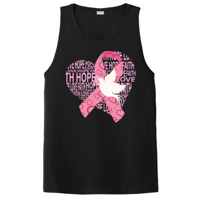 Breast Cancer Ribbon Of Love  PosiCharge Competitor Tank