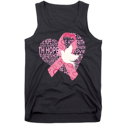 Breast Cancer Ribbon Of Love  Tank Top