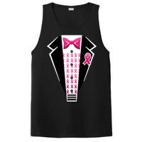 Breast Cancer Ribbon Tuxedo PosiCharge Competitor Tank