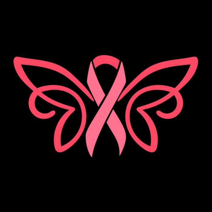Breast Cancer Ribbon Wings Impact Tech Backpack