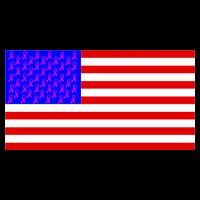 Breast Cancer Ribbons USA Flag Cooling Performance Crew T-Shirt