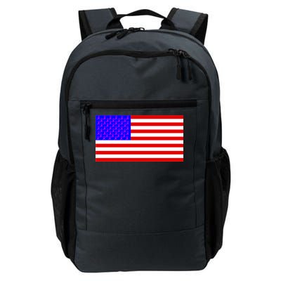 Breast Cancer Ribbons USA Flag Daily Commute Backpack