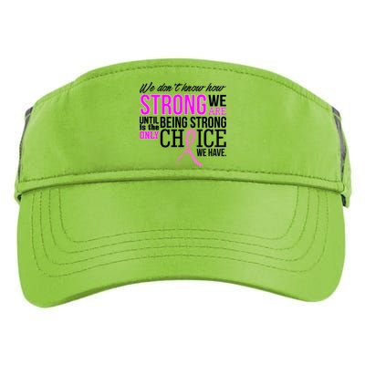 Breast Cancer Strong Adult Drive Performance Visor