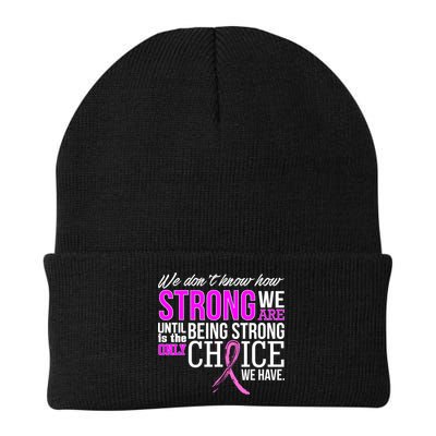 Breast Cancer Strong Beanie
