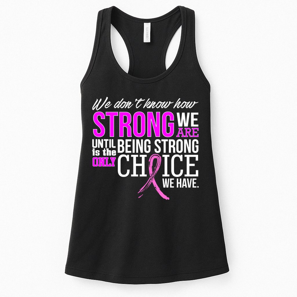 Breast Cancer Strong Womens Tank Top