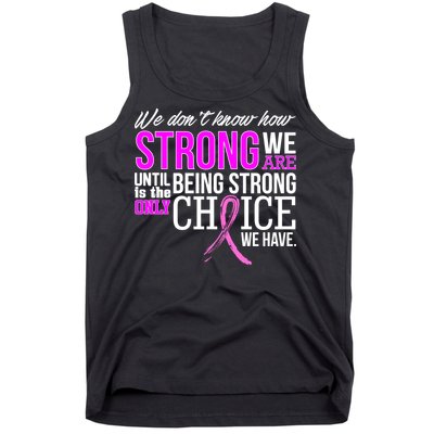 Breast Cancer Strong Tank Top