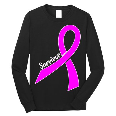 Breast Cancer Survivor Long Sleeve Shirt