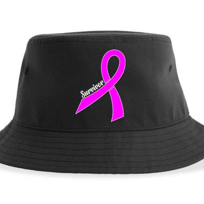 Breast Cancer Survivor Sustainable Bucket Hat