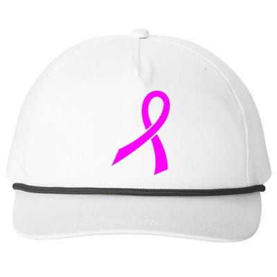 Breast Cancer Survivor Snapback Five-Panel Rope Hat