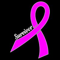 Breast Cancer Survivor Flat Bill Trucker Hat