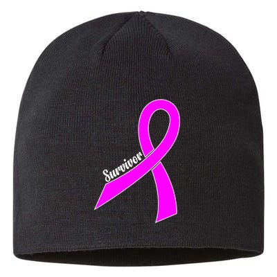 Breast Cancer Survivor Sustainable Beanie