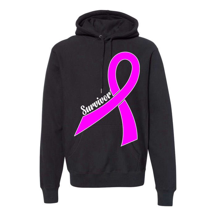 Breast Cancer Survivor Premium Hoodie