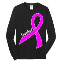 Breast Cancer Survivor Tall Long Sleeve T-Shirt