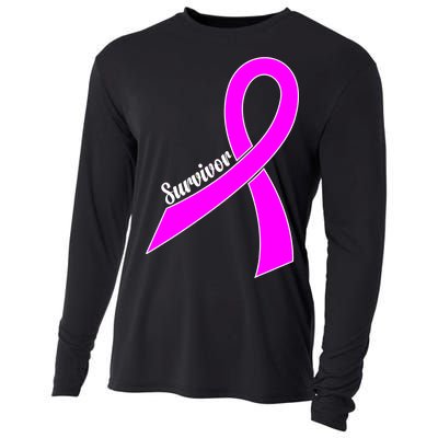 Breast Cancer Survivor Cooling Performance Long Sleeve Crew